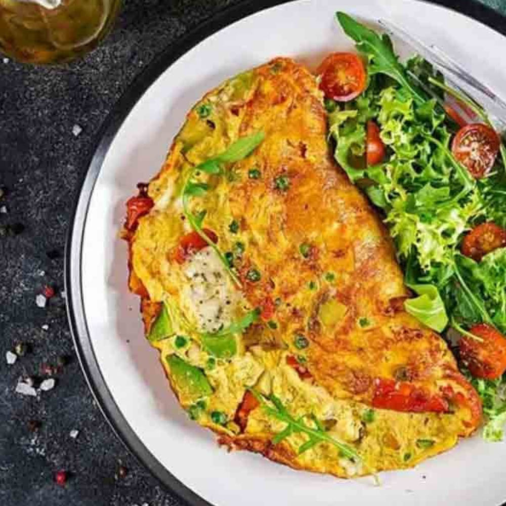 Sebzeli Omlet