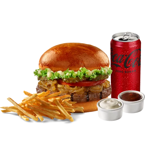 HAMBURGER PATATES VE İÇECEK