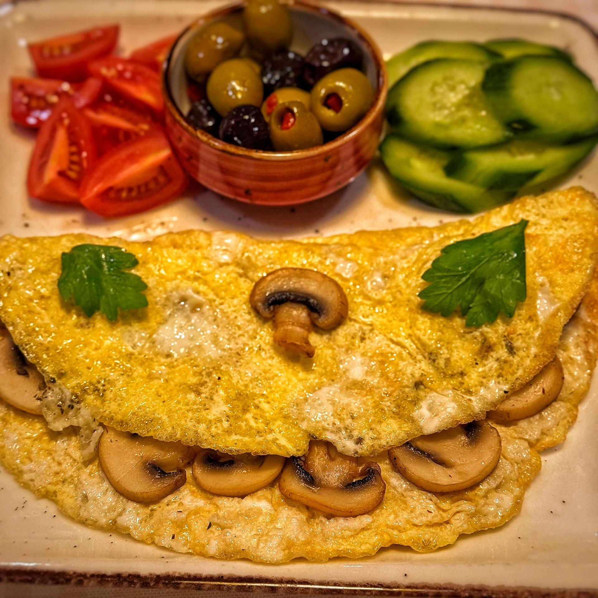 Mushroom Omlet
