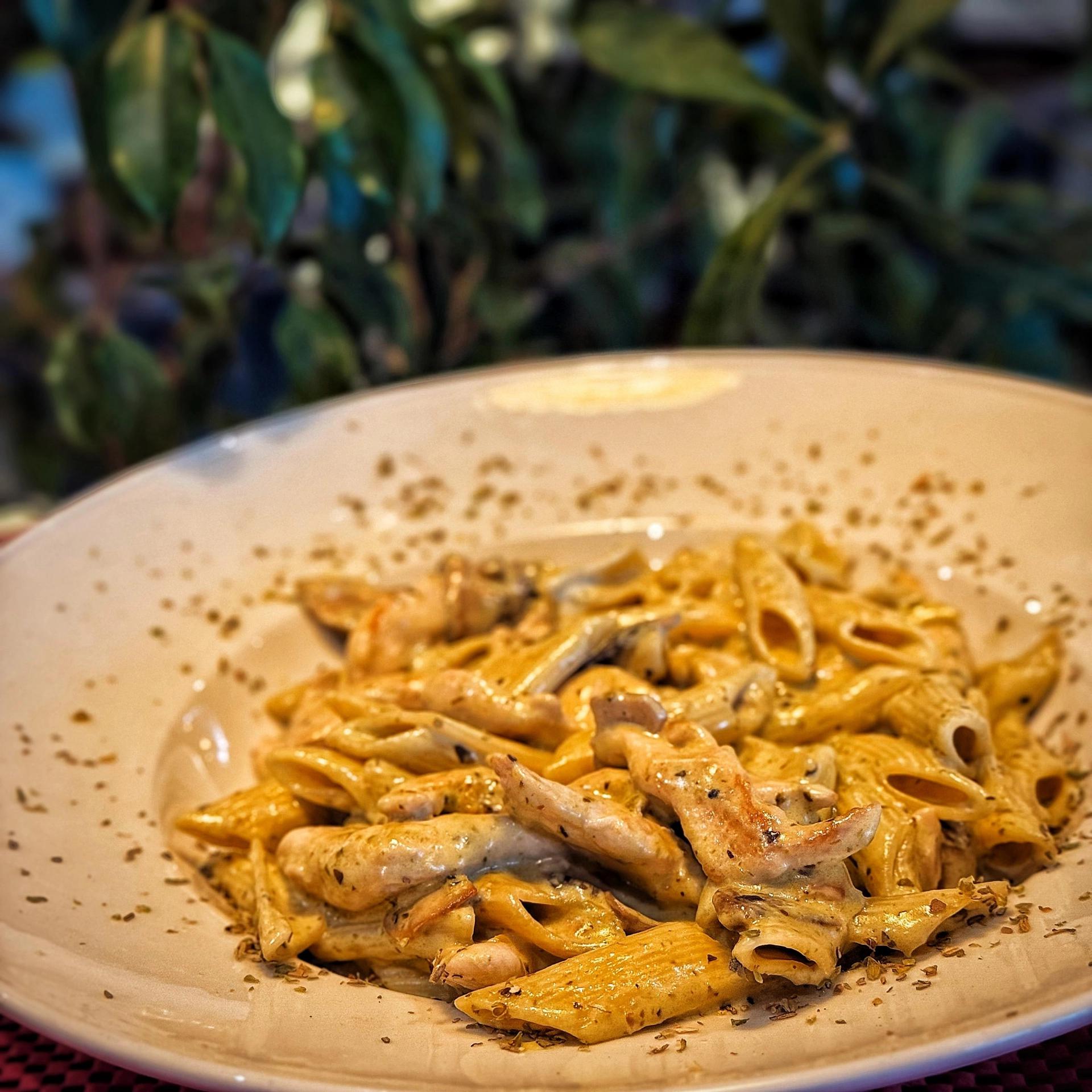 Pesto Chicken Penne