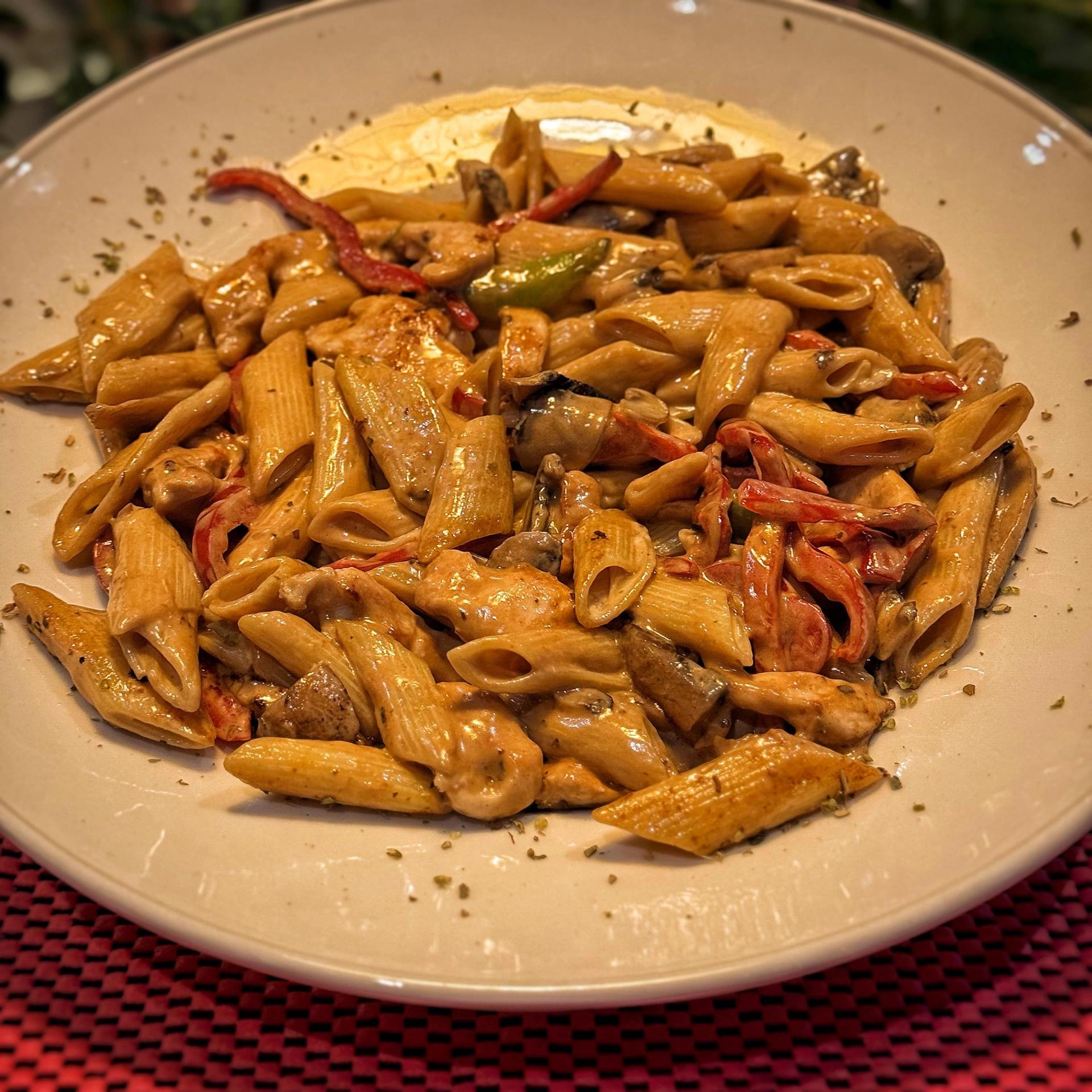 Chinese Chicken Penne