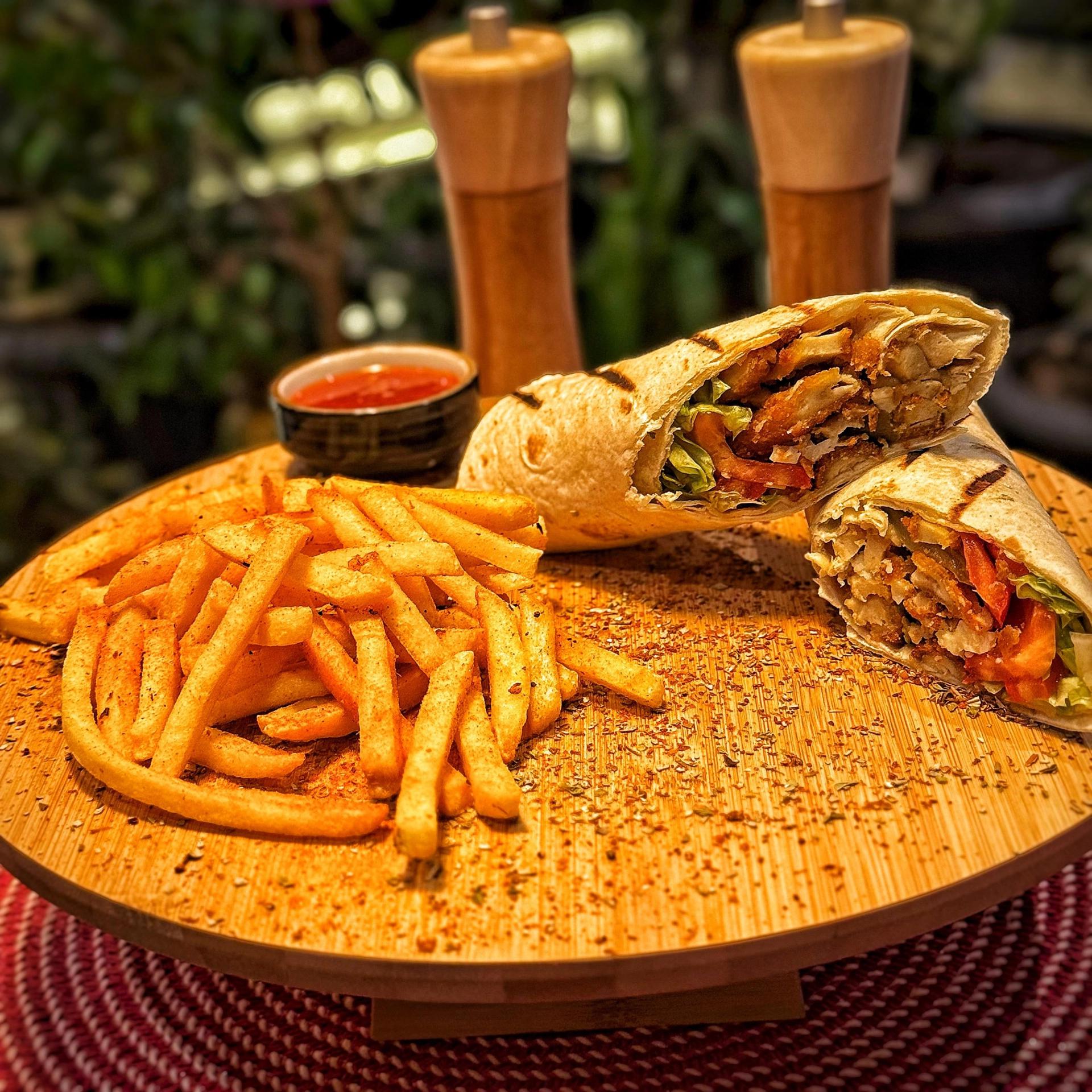 Çıtır Tavuk Wrap