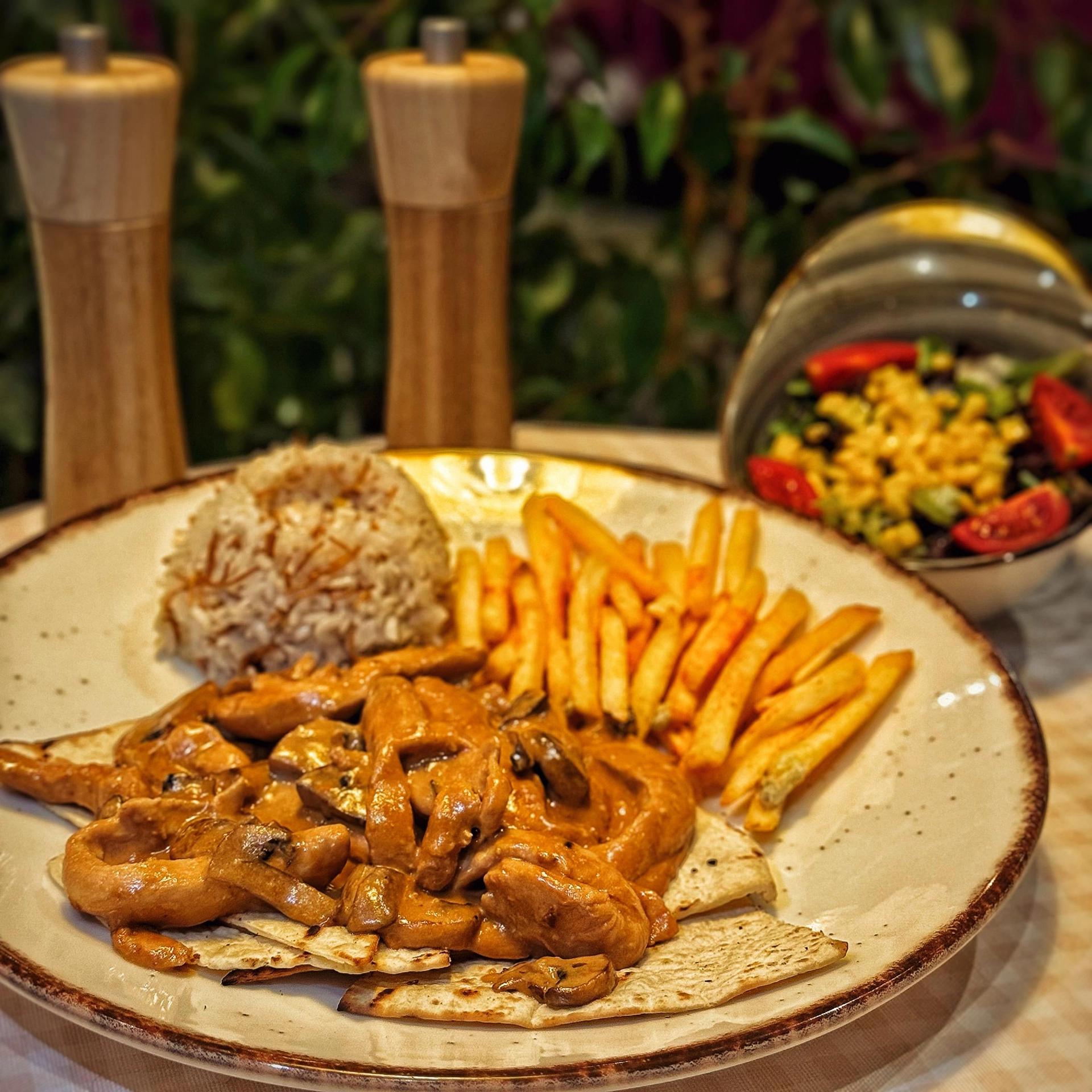 Mushroom Chicken 